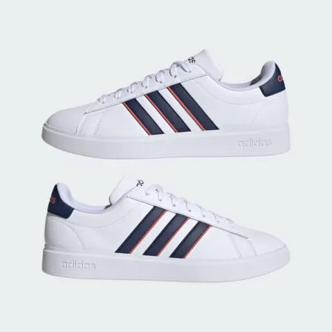 adidas Grand Court Cloudfoam Comfort Trainers - White