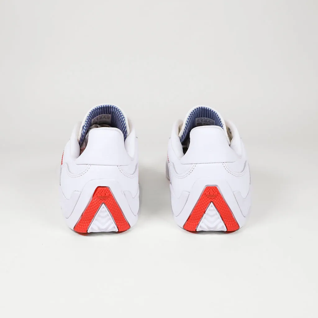 Adidas Skateboarding - Puig Shoes - Footwear White / Bluebird / Vivid Red