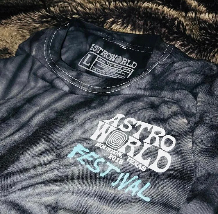 Astroworld Houston Exclusive 2018 Tie Dye Tee