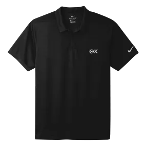 B-Greek - Back to School - Theta Chi Nike Polo (Black)