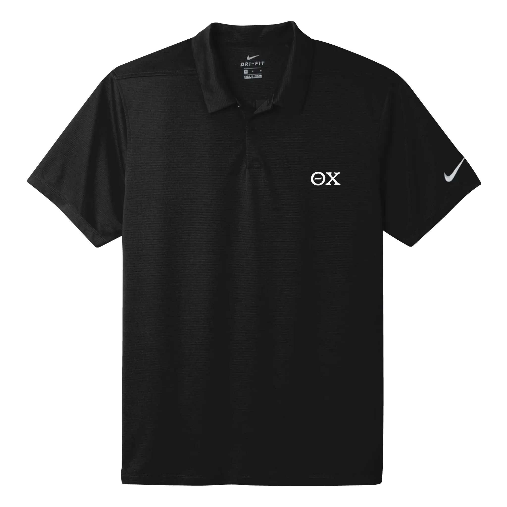 B-Greek - Back to School - Theta Chi Nike Polo (Black)