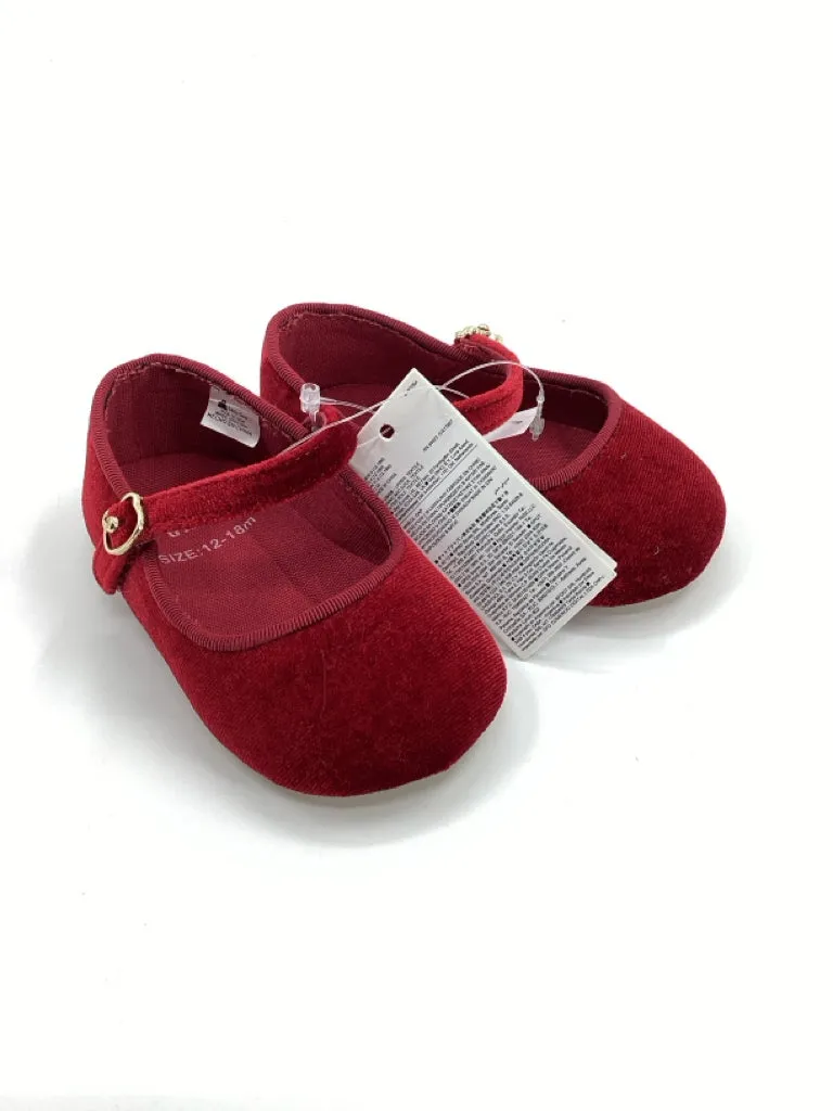 Baby Gap Child Size 4 Toddler Red Baby/Walker Shoes