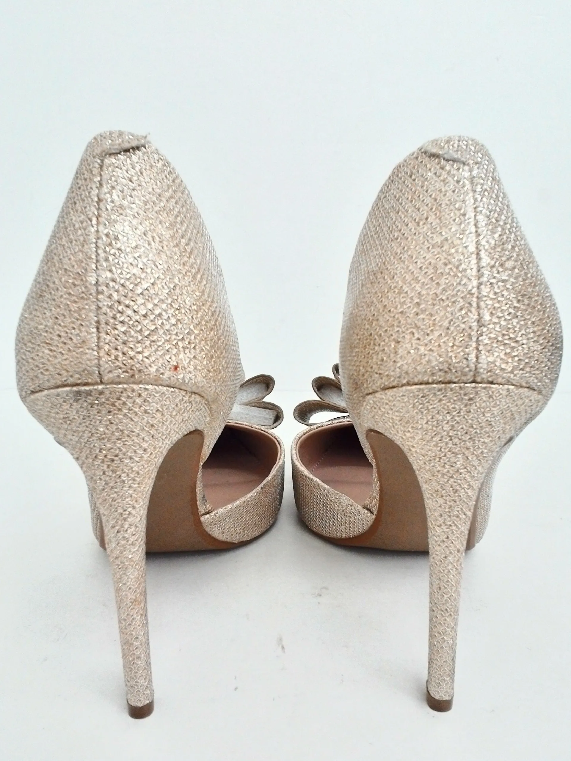 Betsey Johnson Women's Gold Pumps Size 8.5 M