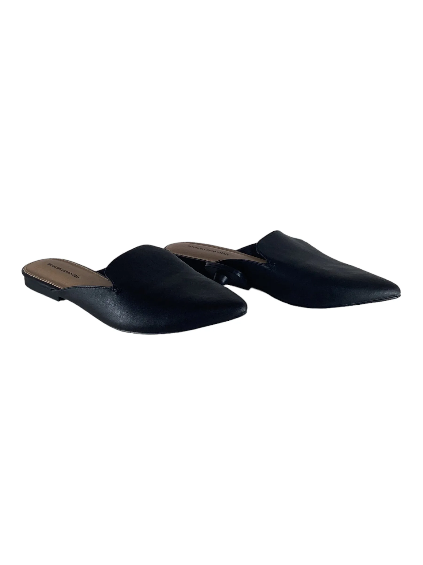 Black Shoes Flats Amazon Essentials, Size 8