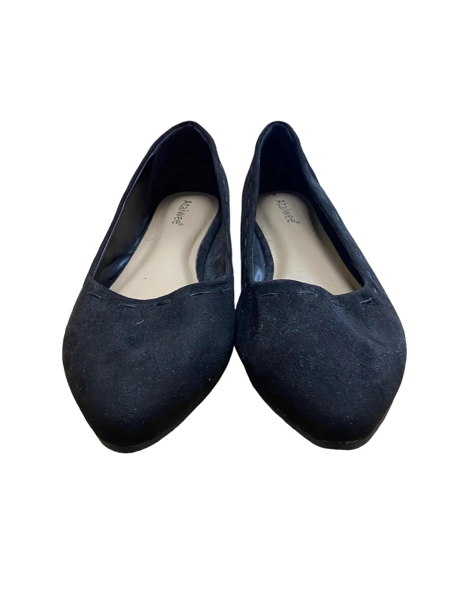 Black Shoes Flats Clothes Mentor, Size 9