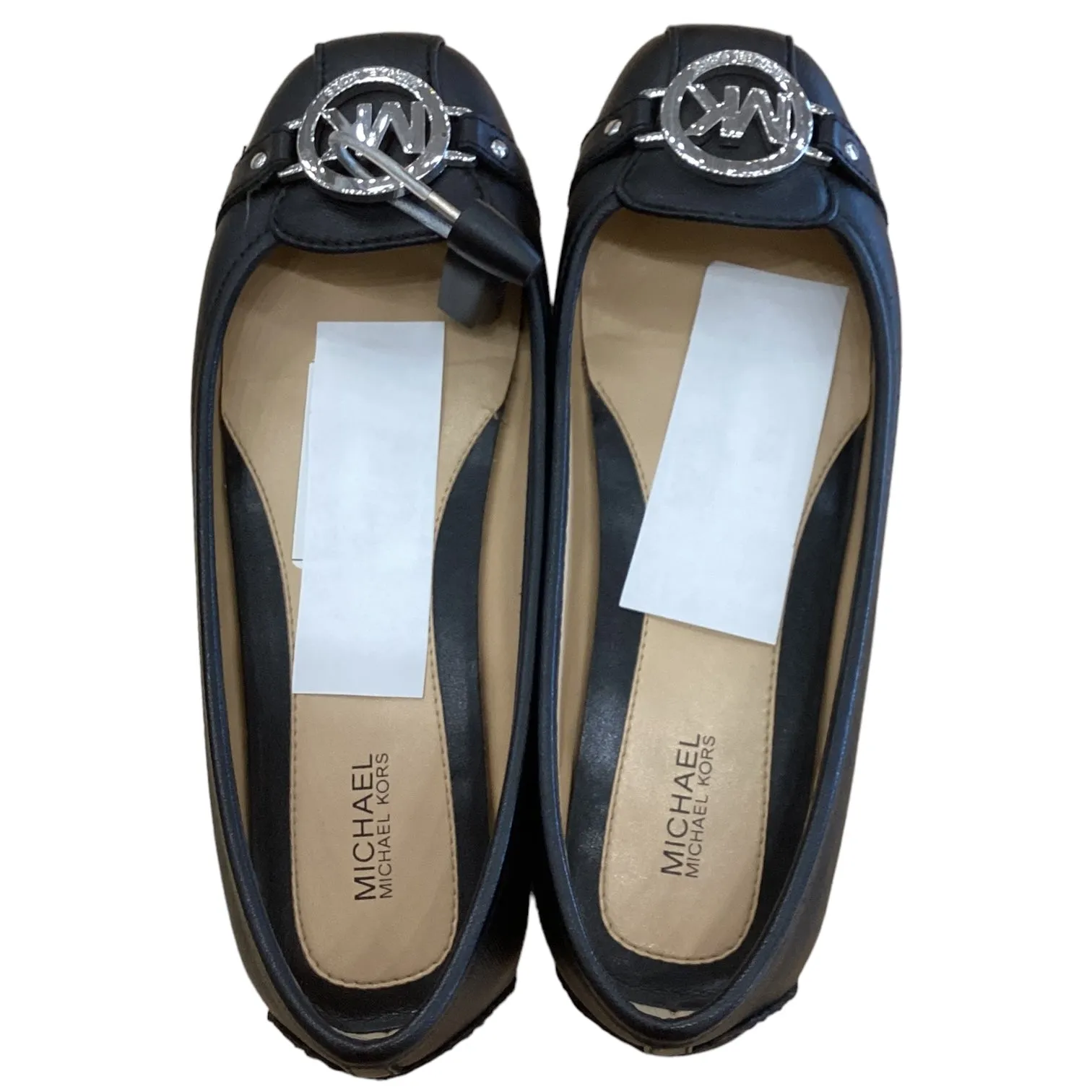 Black Shoes Flats Michael Kors, Size 7.5