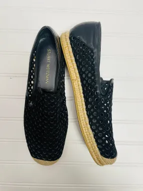 Black Shoes Flats Stuart Weitzman, Size 10