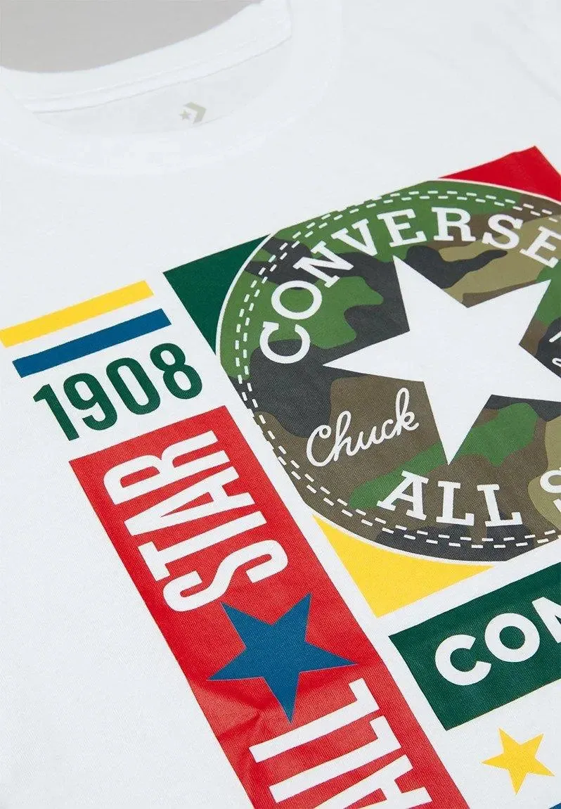 Boys Camo Mixed Box Graphic T-Shirt | Converse