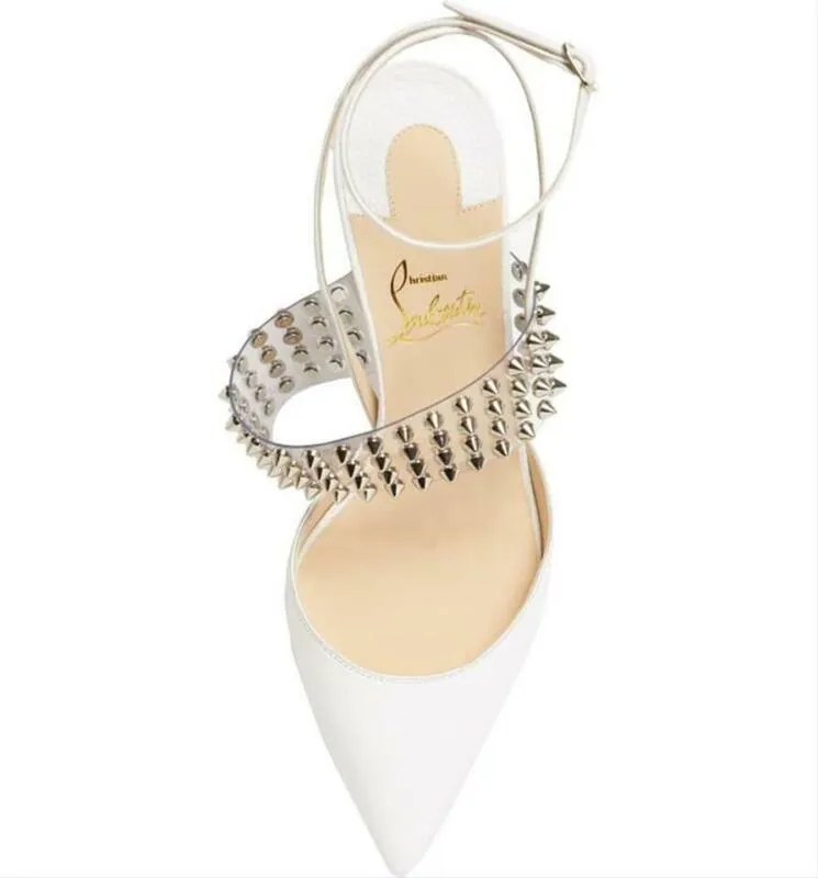 Christian Louboutin White Levita Pumps