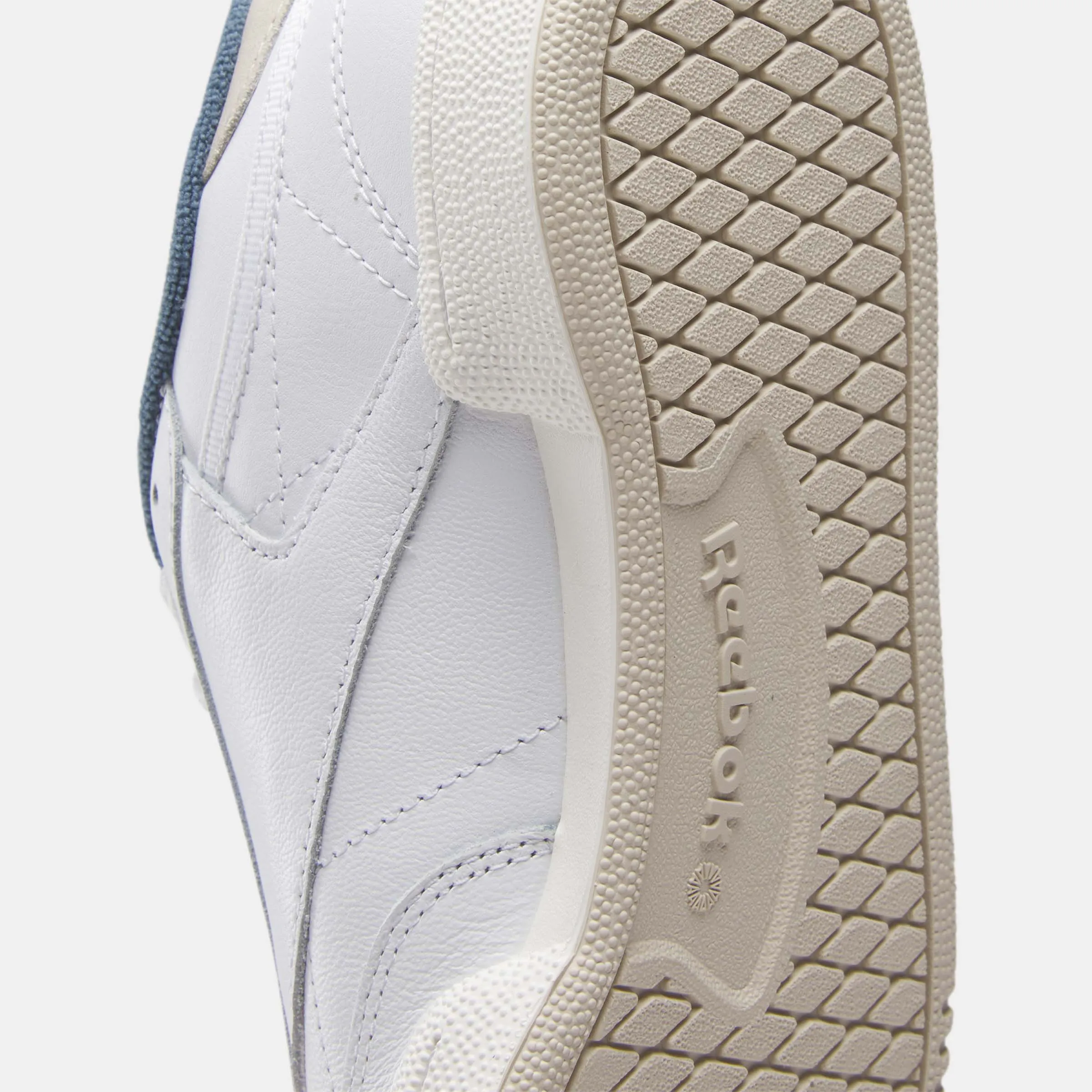 Club C 85 White/Hoops Blue/Stucco