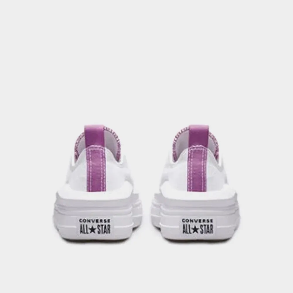 Converse Girls Chuck Taylor All Star Move Color Pop Platform Sneaker White/Purple _ 180433 _ White