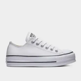 Converse Womens Chuck Taylor All Star Leather Platform Sneaker White _ 180425 _ White