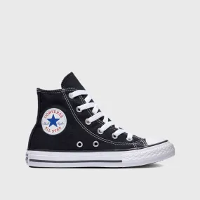 Converse Youth All Star Hi Sneaker Black/White _ 101408 _ Black