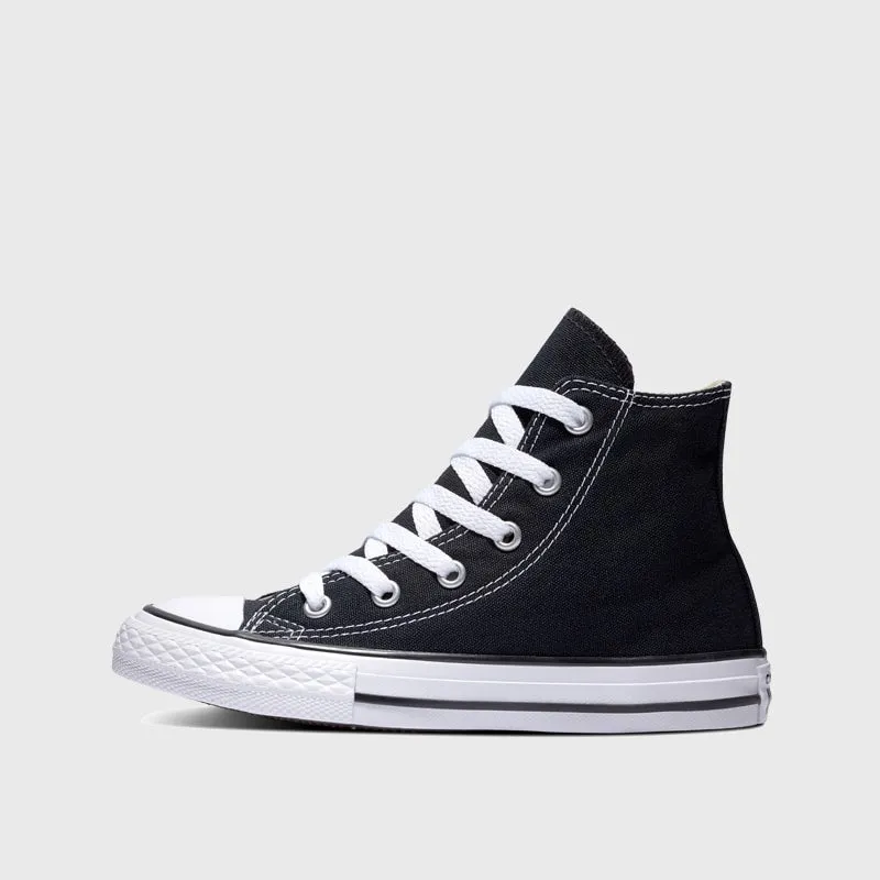 Converse Youth All Star Hi Sneaker Black/White _ 101408 _ Black