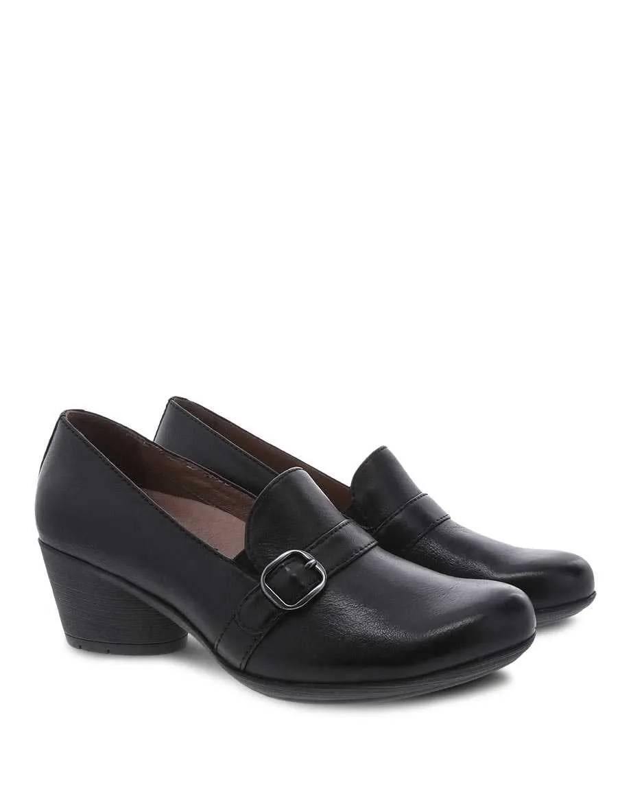 Dansko Rosalie Black Burnished Nubuck