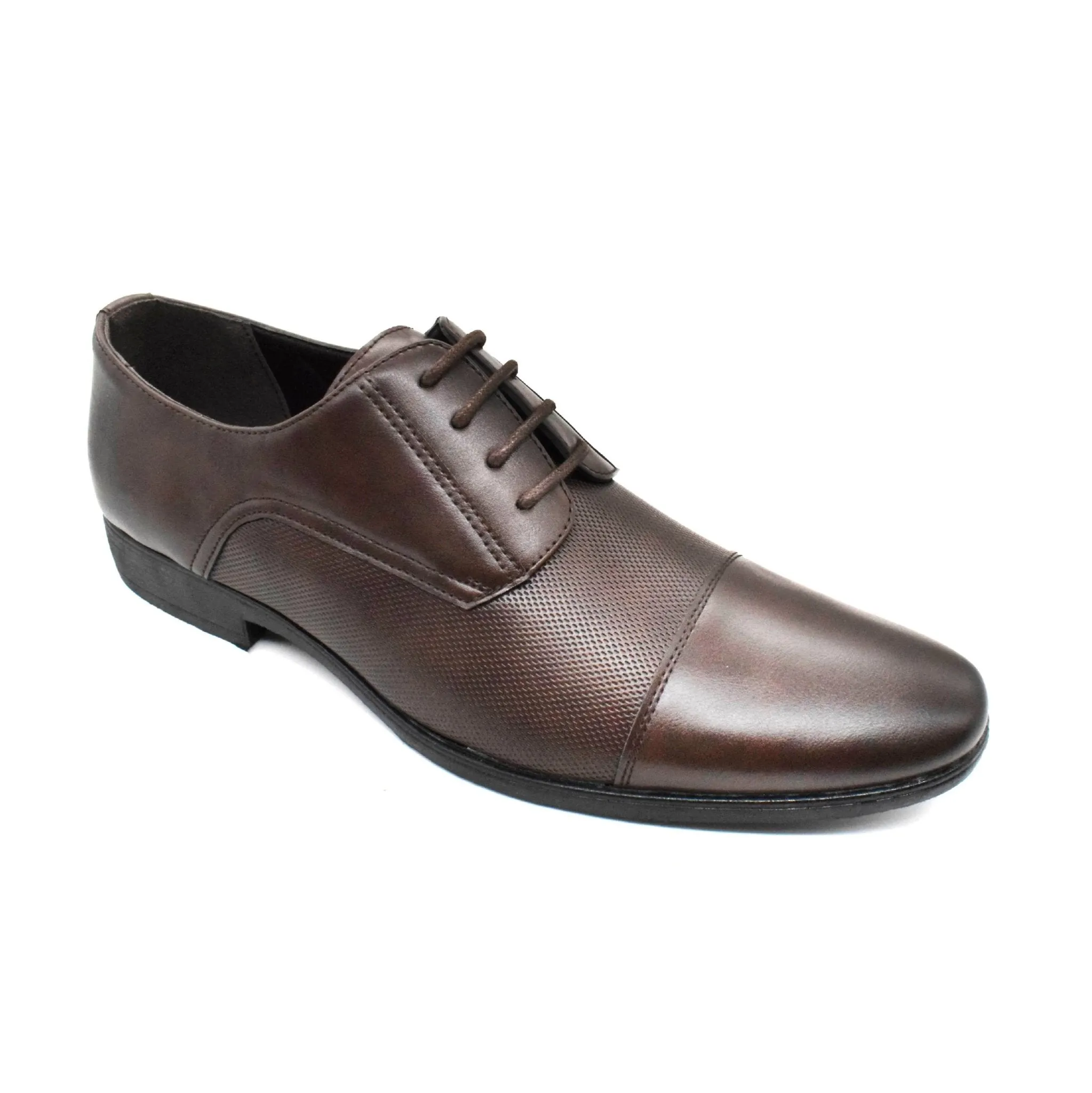 Deniro Davis Men's Formal Shoes - Dark Brown