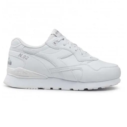 Diadora N92 White Leather Trainer