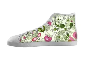 Doodle Flowers and Butterflies Shoes