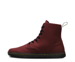 Dr Martens Shoreditch Boot - Cherry Red Canvas