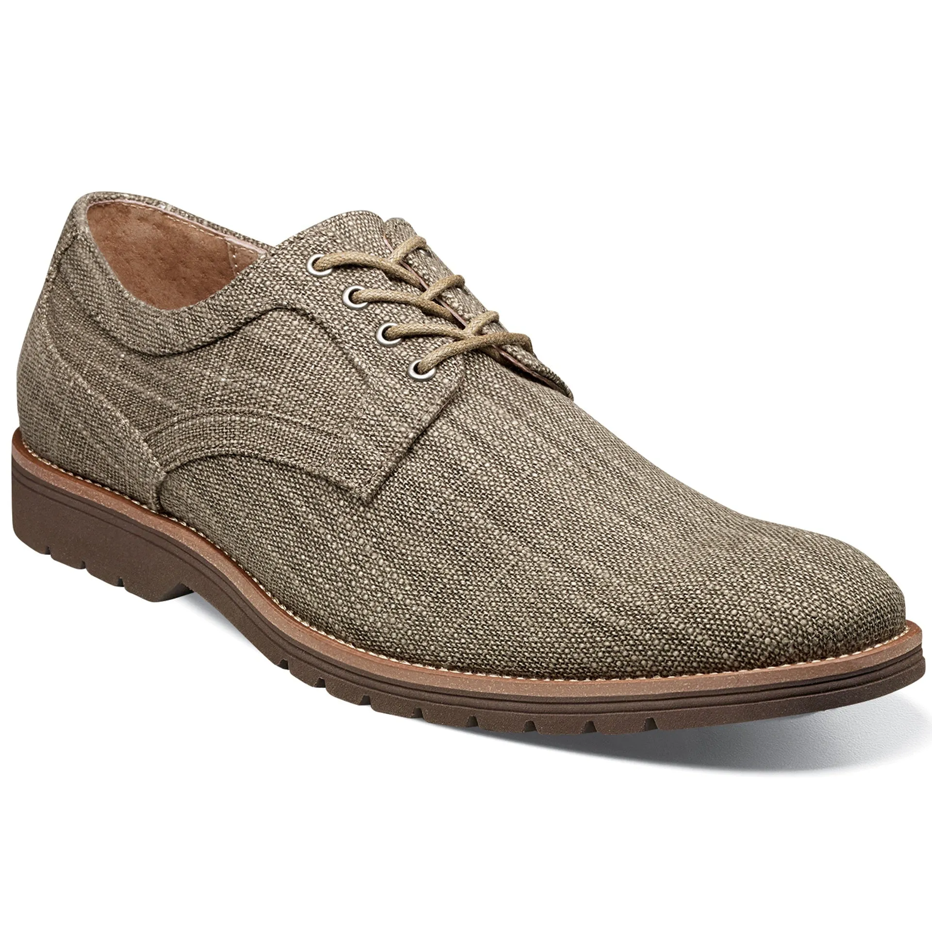 Eli Taupe Plain Toe Oxford