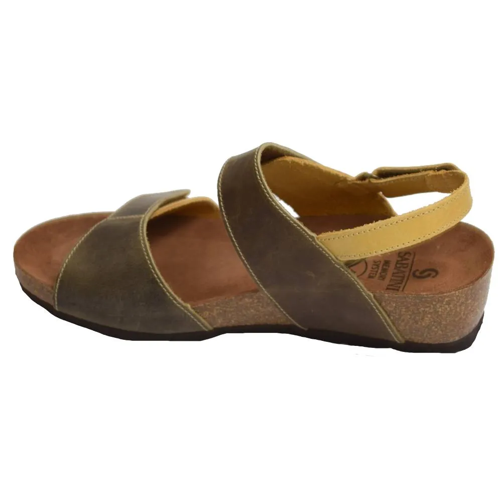 Emanuela 4006 Taupe/Yellow