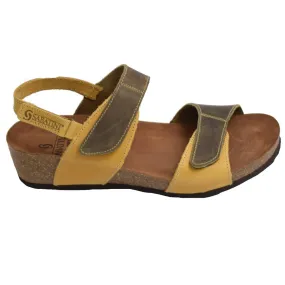 Emanuela 4006 Taupe/Yellow