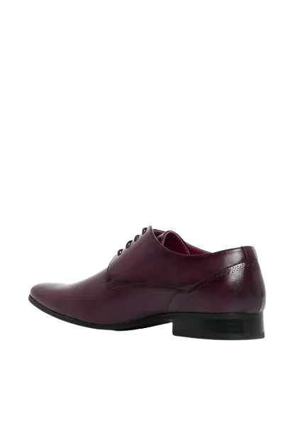 GINO PAOLI Burgundy Lace Up