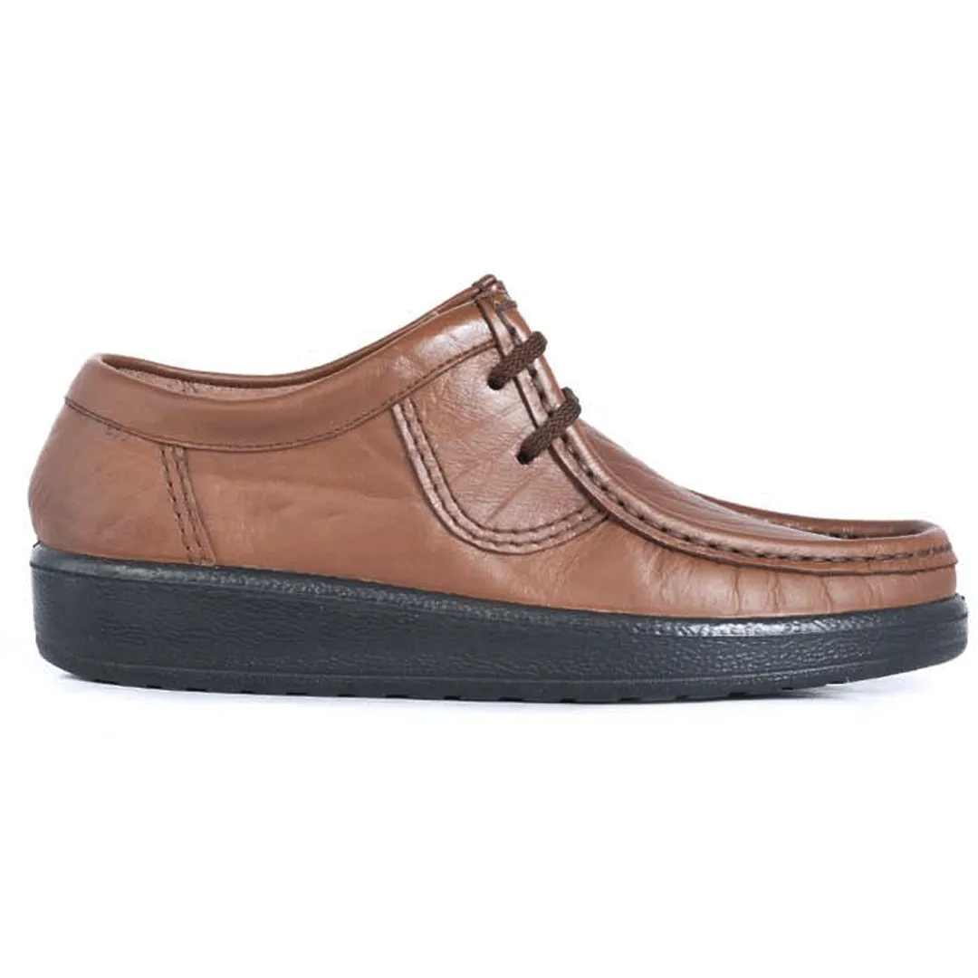 Grasshoppers Mid Brown Leather