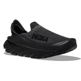 HOKA ONE ONE ホカオネオネ RESTORE TC レストア TC BLACK×BLACK ブラック×ブラック 【1134532-BBLC】