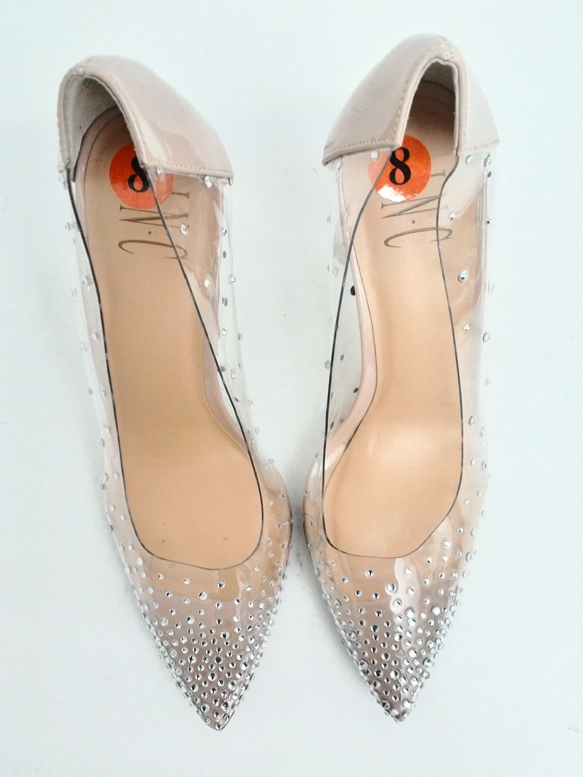 INC International Concepts Women's Clear Pumps Size 8 M