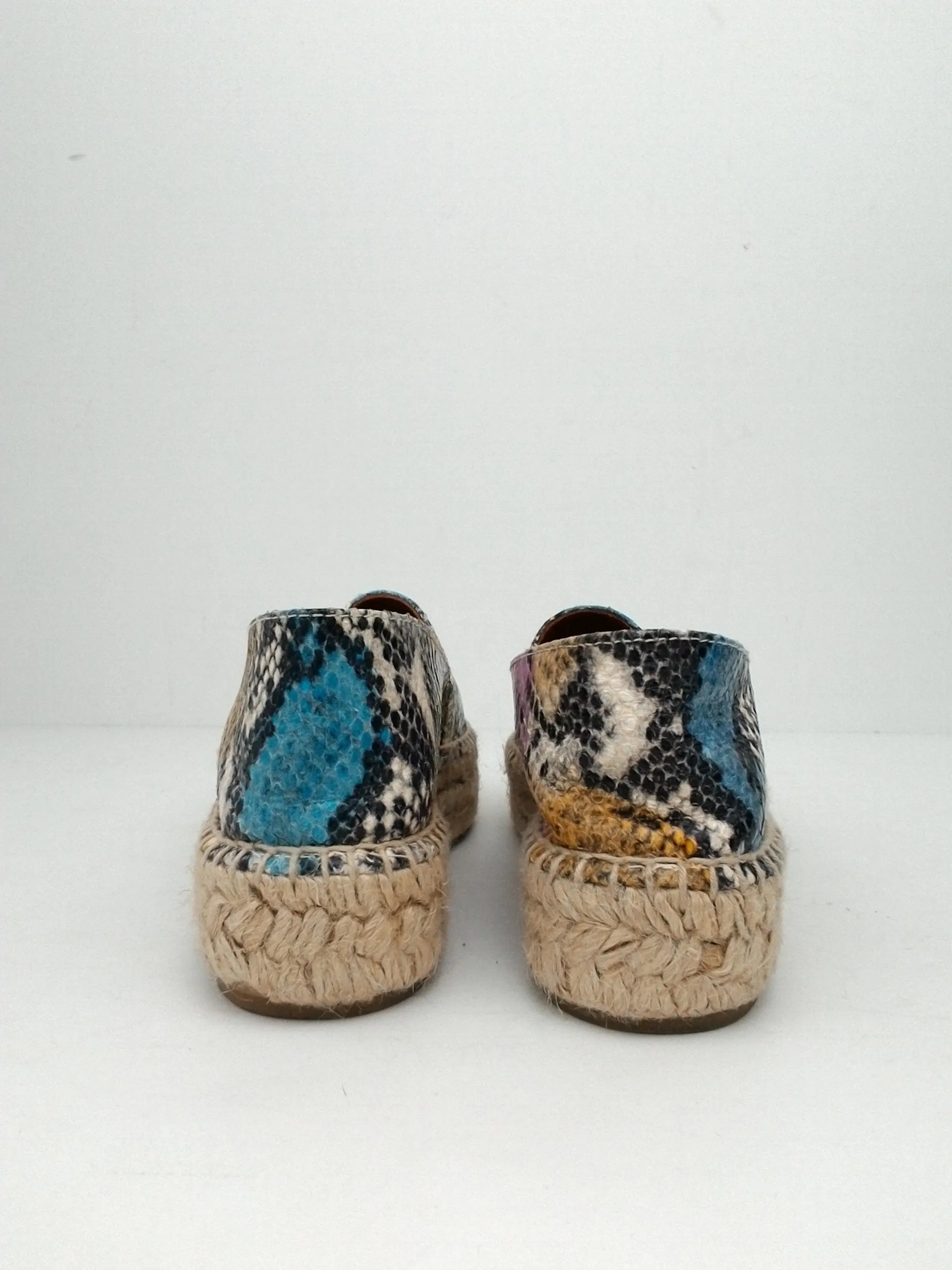 KURT GEIGER LONDON Women's Multi color Animal Print  Platform Size 7