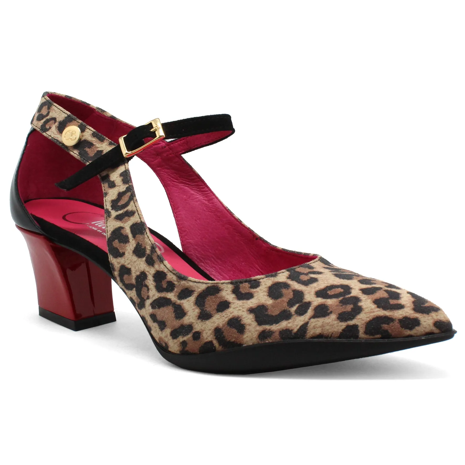 La La - Leopard Red Dress shoe