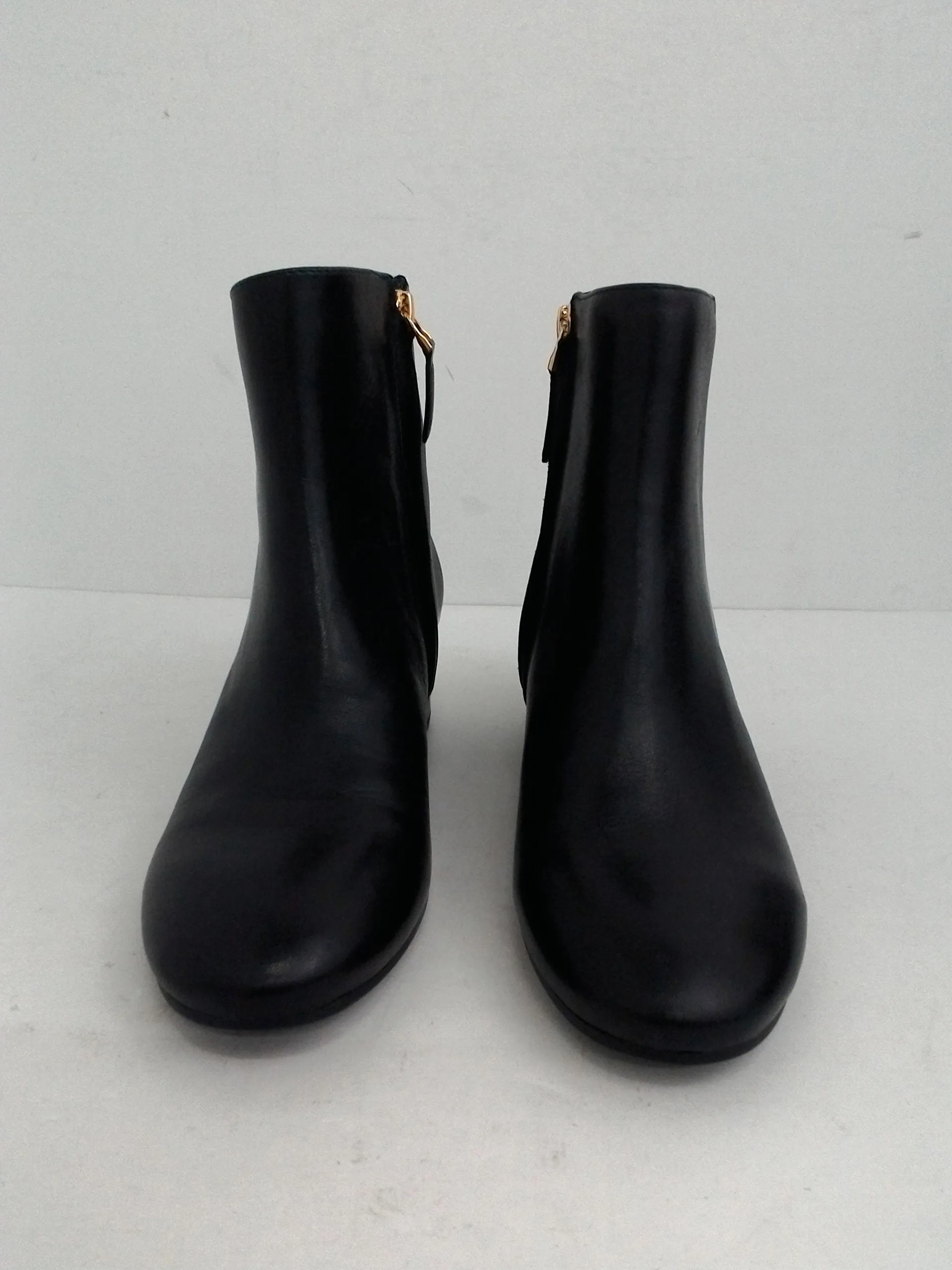 Lauren Ralph Lauren Women's Welford Black Leather Booties Size 5 B