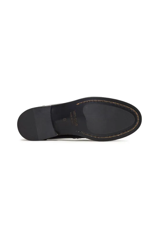 Loafer - Black High Shine Italian Leather (301)