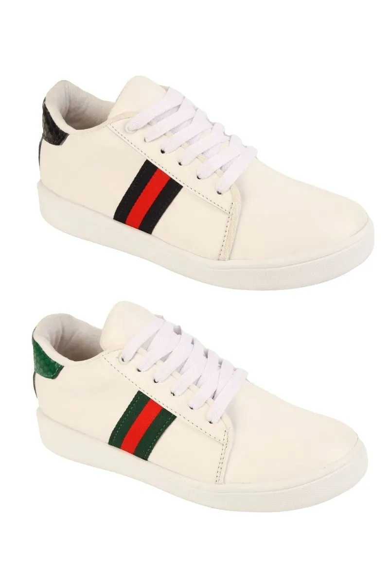 MEL STRIPED SNEAKER