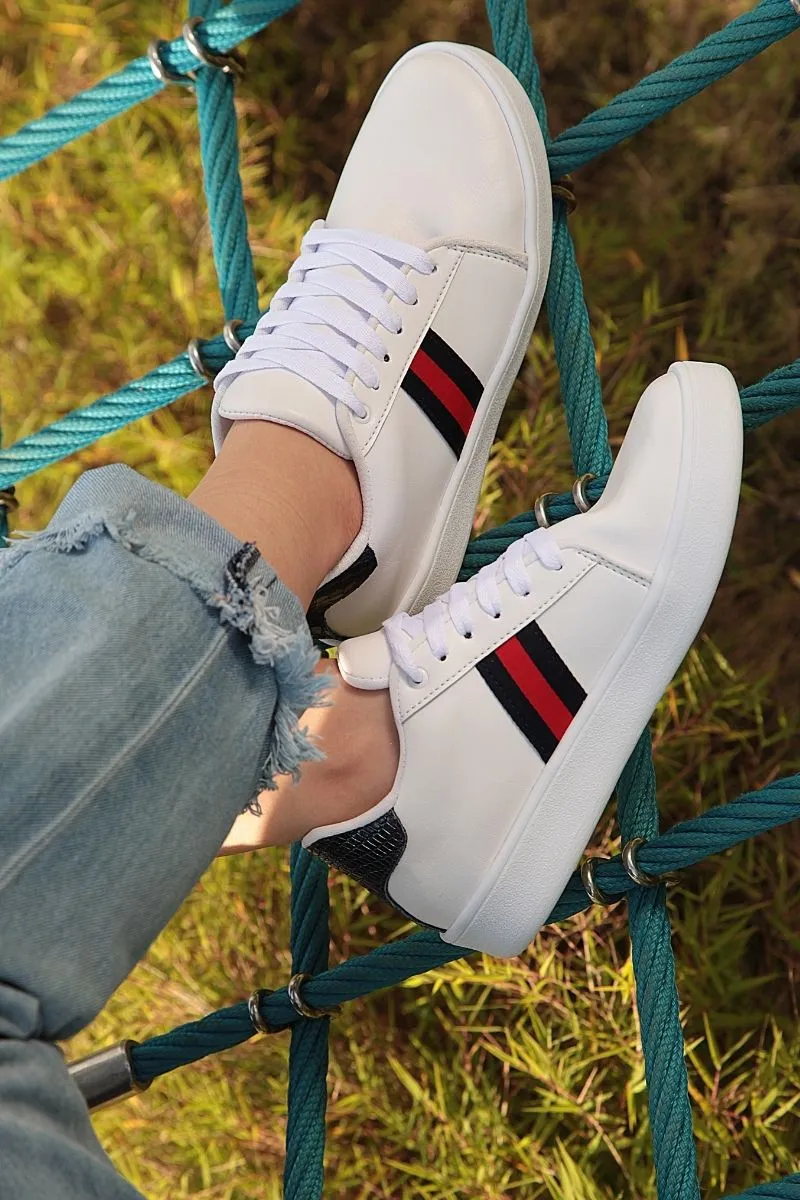 MEL STRIPED SNEAKER