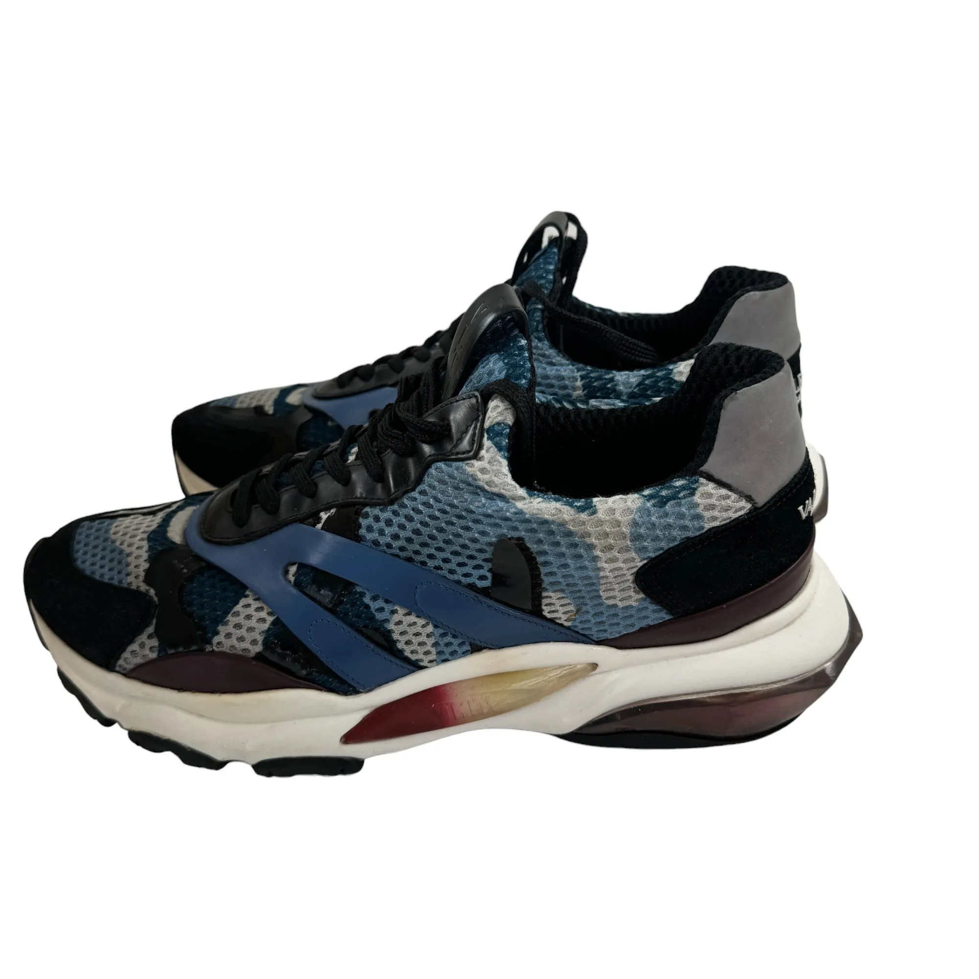 Men's Bounce Camouflage Low Trainers Blue Size EU 42 / UK 8