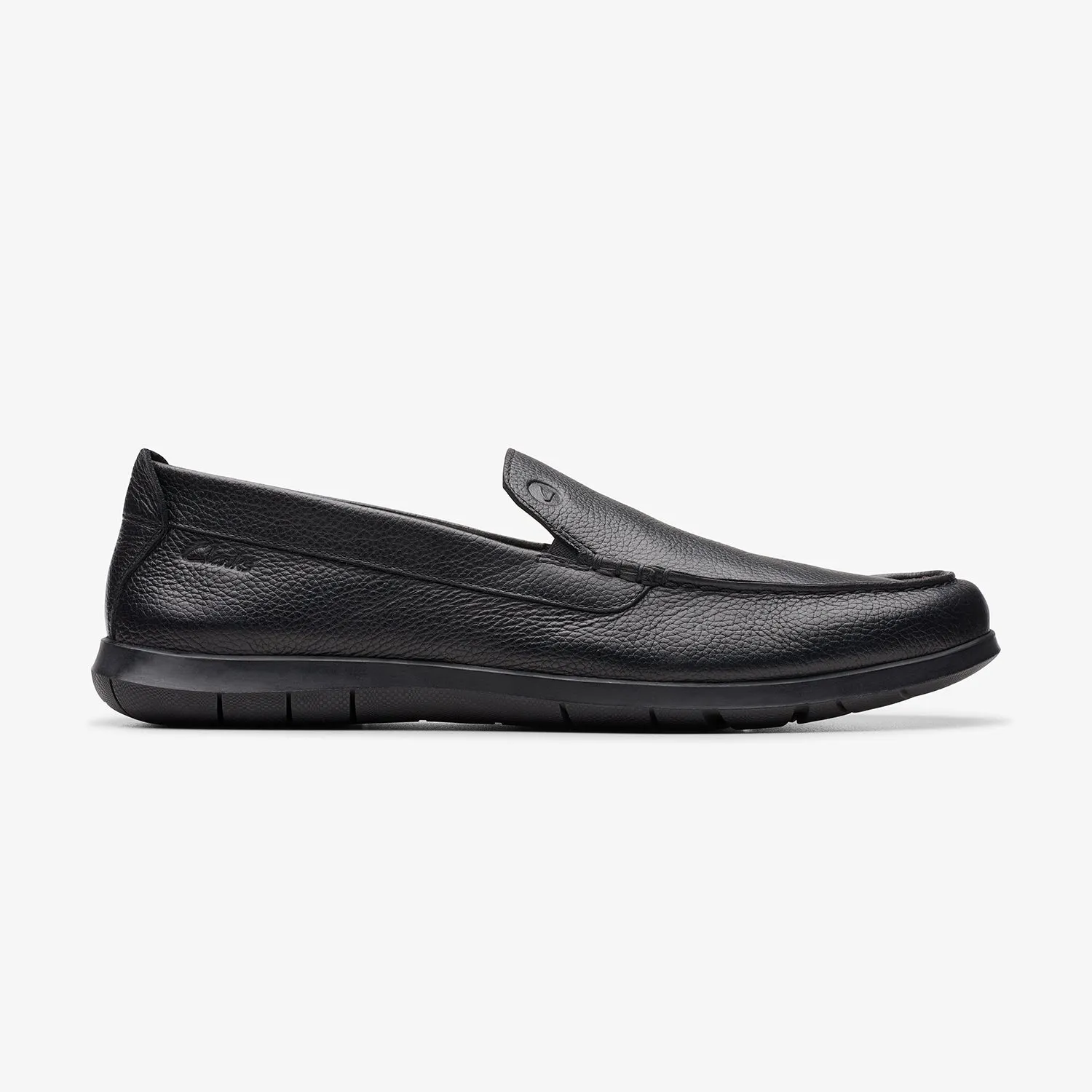 Mens - Flexway Step Black Leather