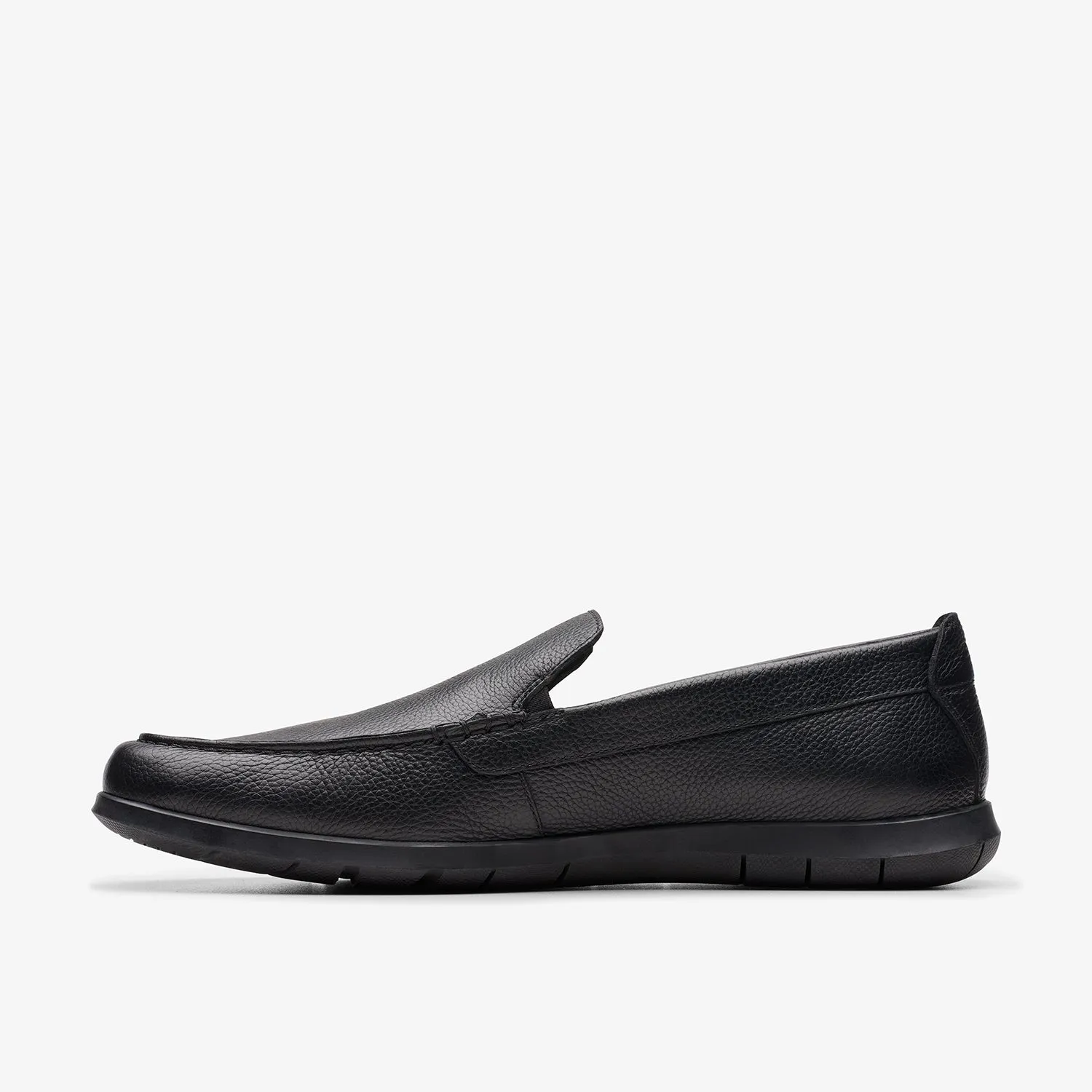 Mens - Flexway Step Black Leather