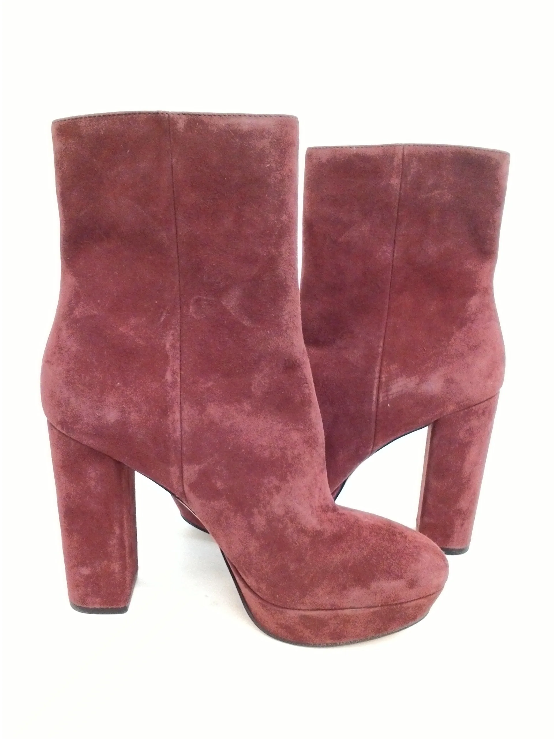 Michael Kors Women's Red Suede Booties Size 8 M