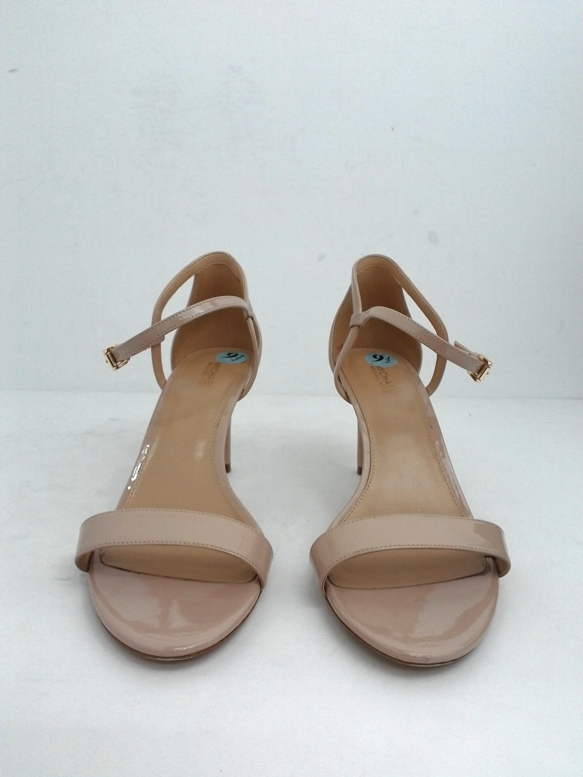 MICHAEL Michael Kors Women's Dress Heel Sandal, Nude, Size 9.5 M