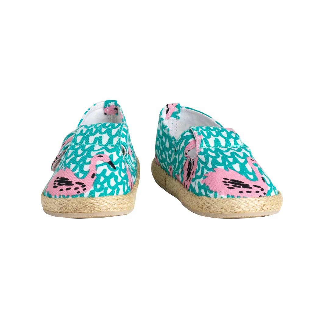 Mini Espadrille Shoes Swan