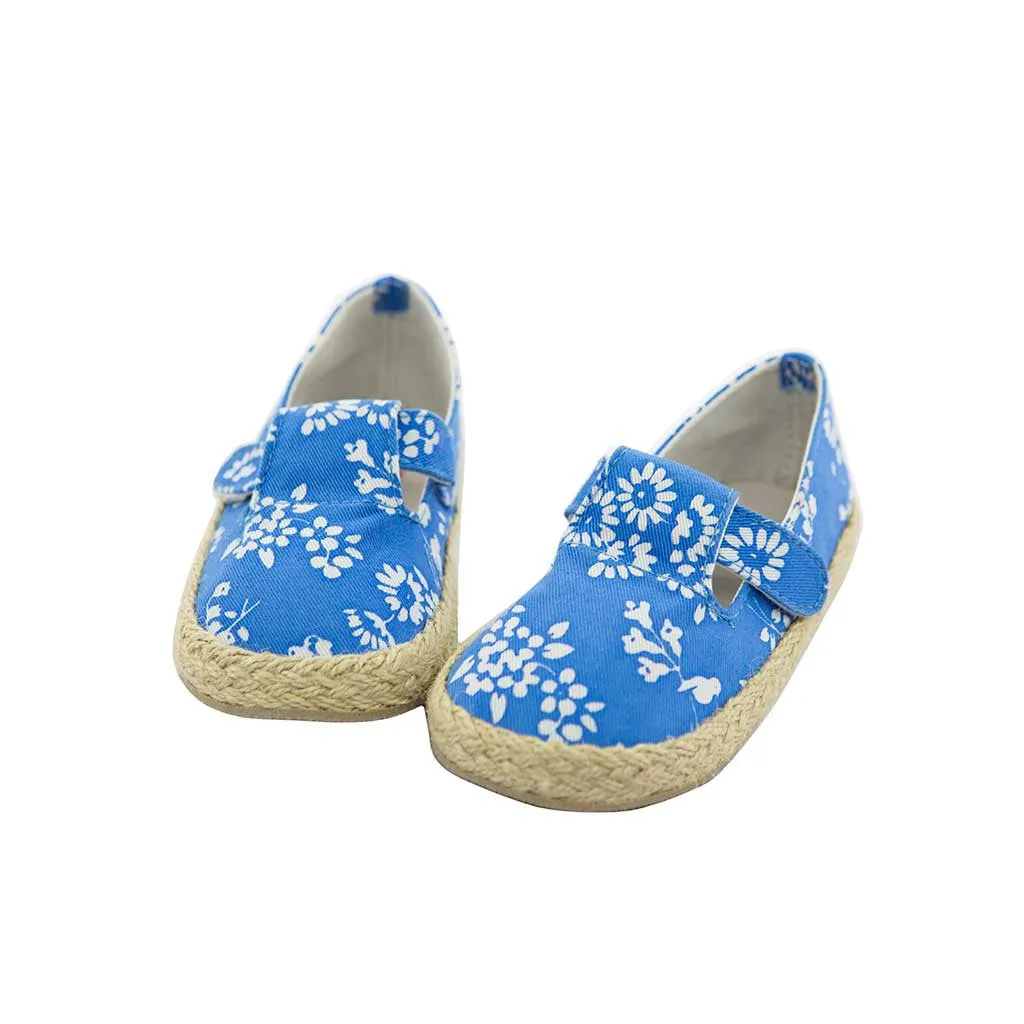 Mini Espadrille Spring Garden Sky