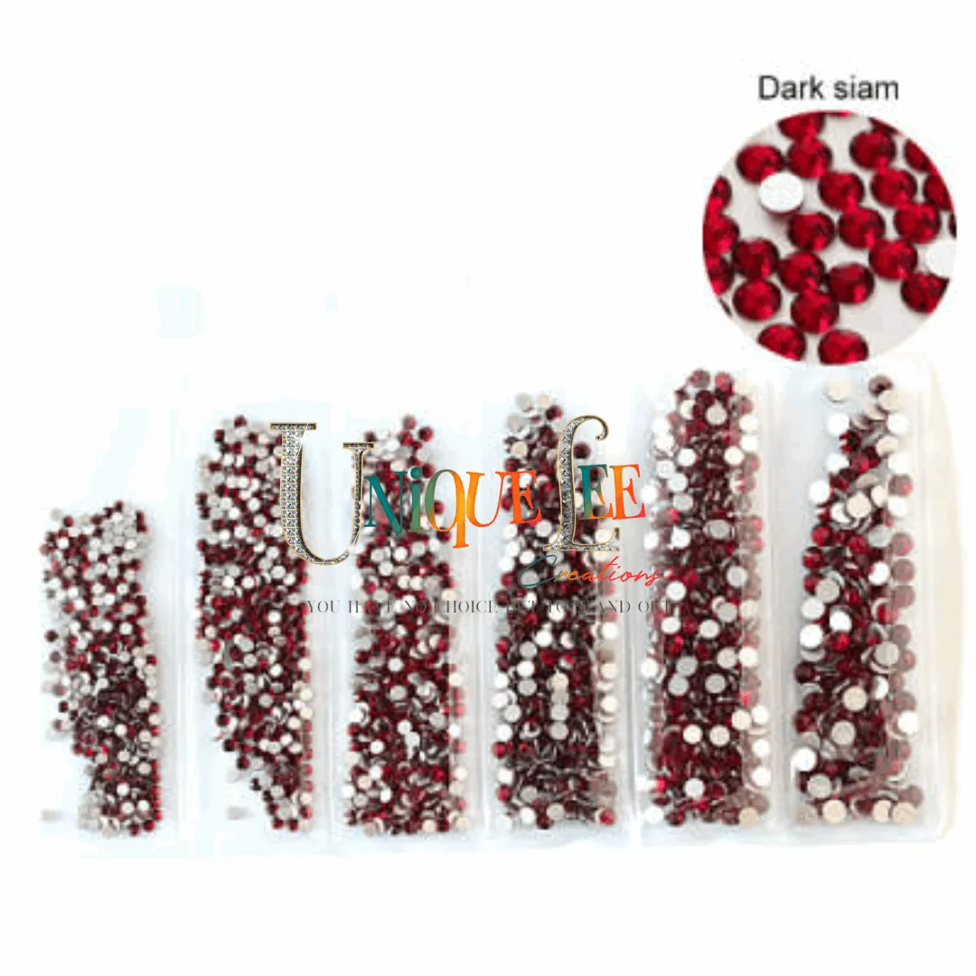 Multi -Size flatback rhinestone packs