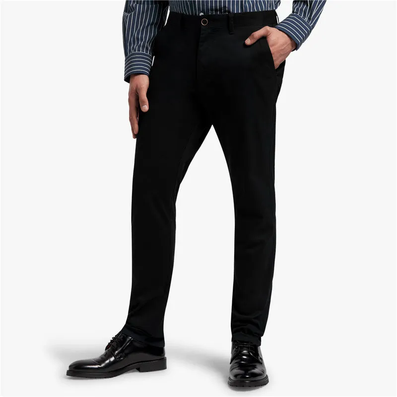 Pringle Black Tailored Fit Chinos