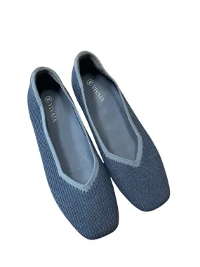 Shoes Flats By Cmc In Blue, Size: 7.5