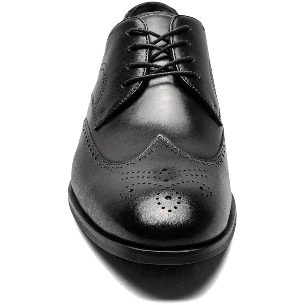 Stacy Adams Black BRAYDEN Wingtip Oxford Shoes