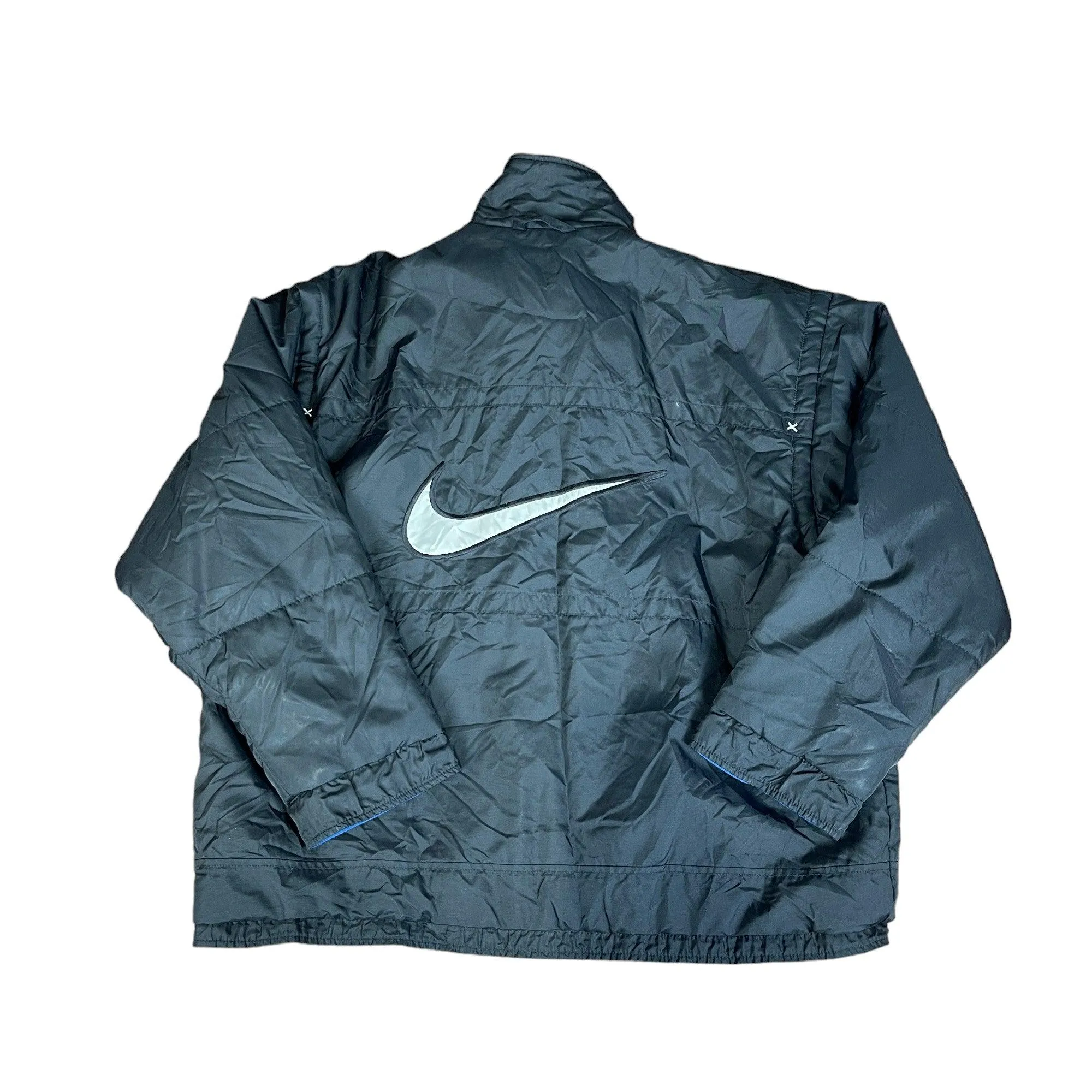 Vintage 90s Black Nike Coat - Extra Large