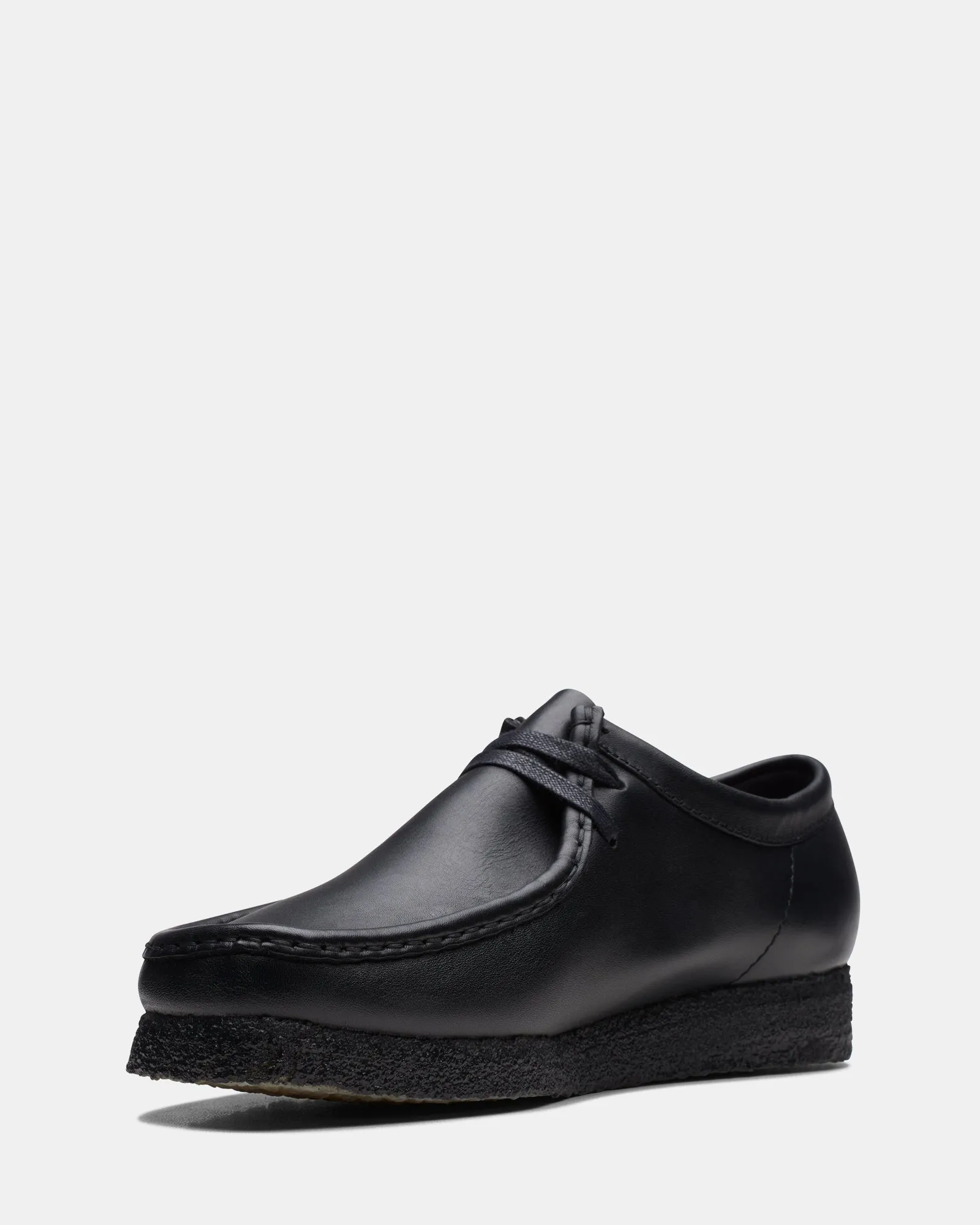 Wallabee (M) Black Leather