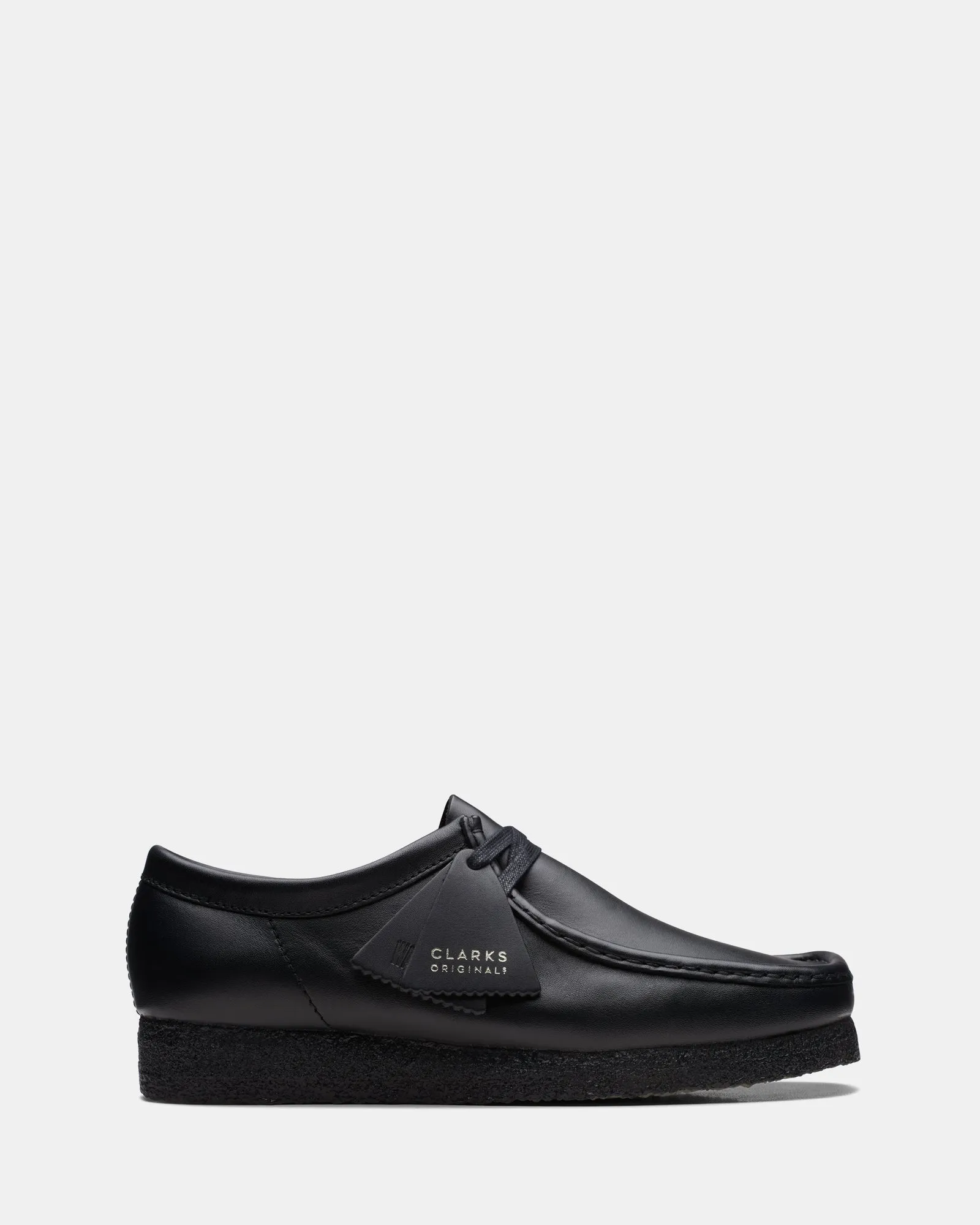 Wallabee (M) Black Leather